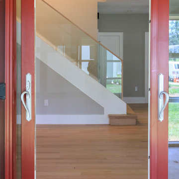 Project #60 | Contemporary Staircase with Frameless Glass