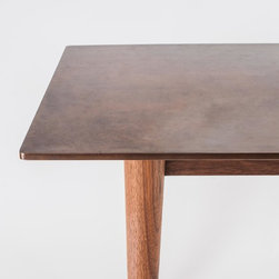 Jack Trench Bespoke Furniture - Copper & Walnut Table - Desks & Writing Bureaus