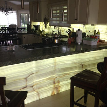 Onyx Slab Applications (Room Scenes)