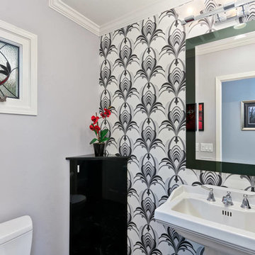 Art Deco Powder Room