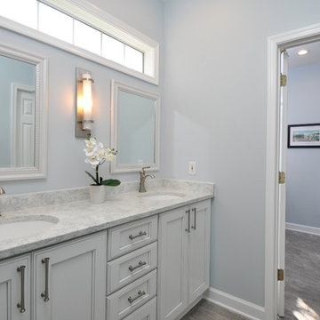 Key West Inspired Master Bathroom Design by Reico Kitchen & Bath