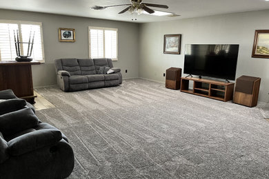 Family Room Flooring: Dream Weaver Carpet & Tile Installation