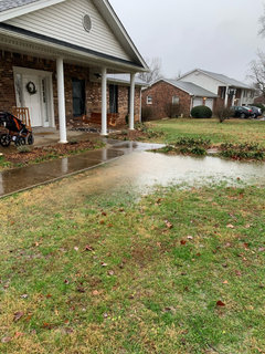 Standing water in yard deals
