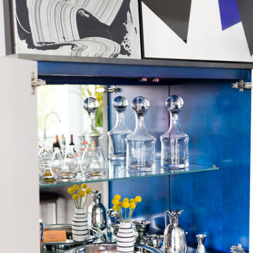 Winston Salem Loft - Bar Cabinets