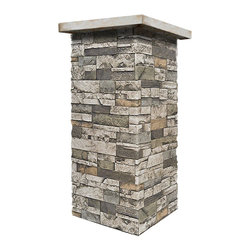 DURANGO SQUARE COLUMN WRAP- MULTI COLOR - Wall Panels