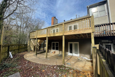 Example of a deck design in Birmingham