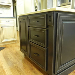 Brown Island - Kitchen Islands And Kitchen Carts