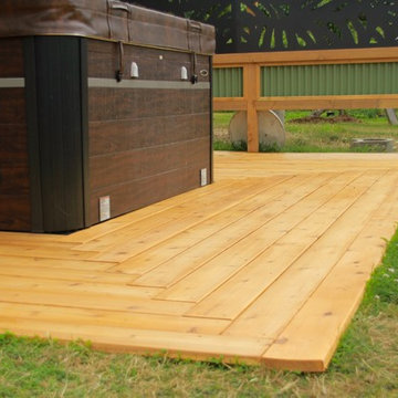 Floating Deck & Hot-tub Pad