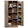 Sauder Homeplus 3-Shelf Engineered Wood Storage Cabinet in Salt Oak