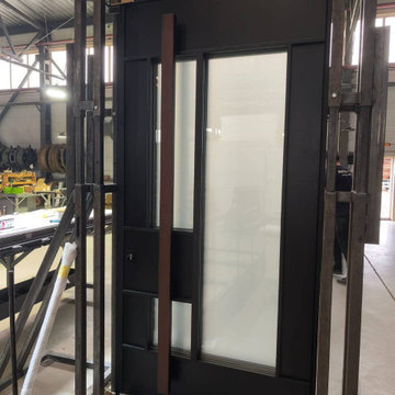 Custom order Pivot 1311 Black with Smart Glass - choose frosted or clear glass d