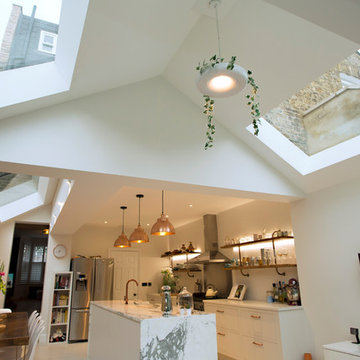 Silky Cream Gable Roof Extension - Tooting