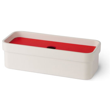 Curva 5148 Soap Dish, Red