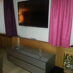 Meuble sur mesure et verrerie - Entertainment Centers And Tv Stands