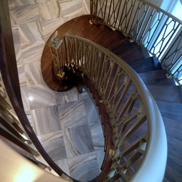 Custom Brass Railing
