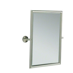 Kallista Bronze Vir Stil by Laura Kirar Tilting Mirror - Bathroom Mirrors