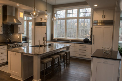 Inspiration for a transitional kitchen remodel in Grand Rapids