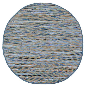Earth First Blue Jeans Rug, 8' Round