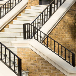 Silver Grey Granite Step Treads - Paving, Stones & Walling
