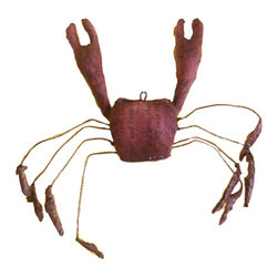 Red Paper Crab Ornament - Christmas Ornaments