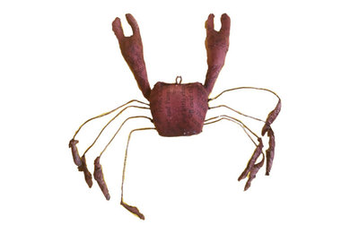 Red Paper Crab Ornament