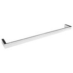 Celeste Designs - Celeste Platinum 24" Bathroom Towel Bar Holder Polished Chrome Stainless Steel - Made from stainless steel to resist rust. Comes with a lifetime warranty on the finish. Solid construction and heavy weight adds to the luxury of a home or hotel. Wall mount hardware included. High-end design matches other contemporary items from the Platinum collection.