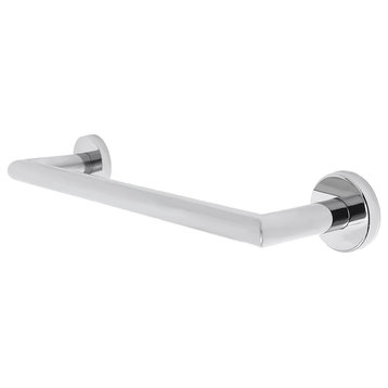 Anello 18" Wall Mounted Mitered Towel Bar, Polished Chrome