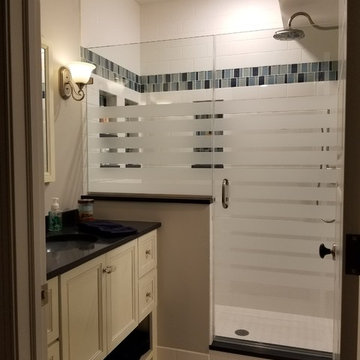 Transitional Basement Bathroom in Green Lane