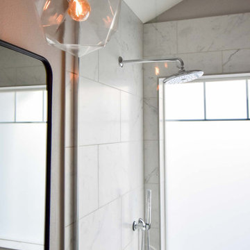 Warm Contemporary Master Bathroom