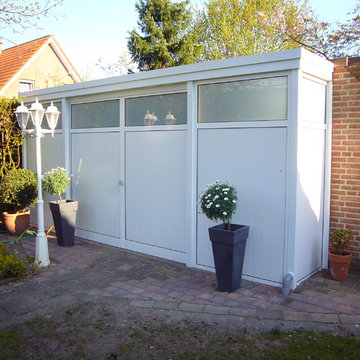 Gartenhaus aus Aluminium