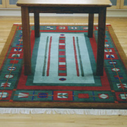 Custom hand knotted rug designs - Rugs