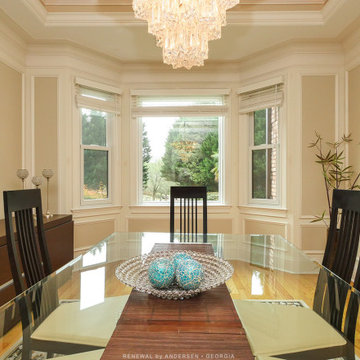 Spectacular Dining Room with New Bay Window - Renewal by Andersen Georgia