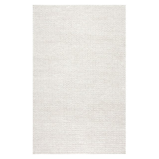 nuLOOM Braided Wool Hand Woven Chunky Cable Rug - Scandinavian