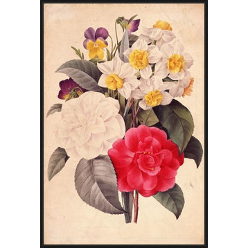 "Bouquet of Happiness", Decorative Wall Art, 61.75"x41.75"