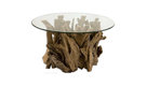 Uttermost Driftwood Glass Top Cocktail Table