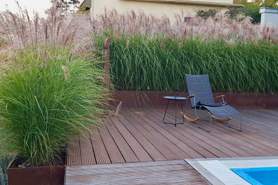 Moderne Terrasse in Stuttgart