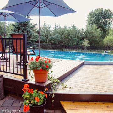 Hudson, WI Semi-In Ground Pool