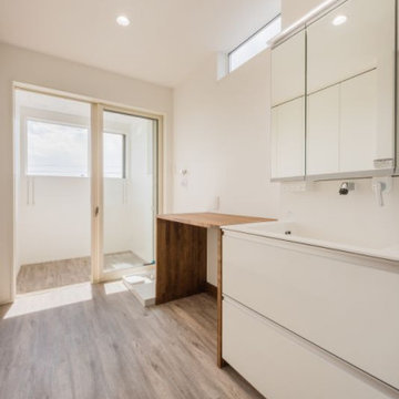 うちカフェ気分の無垢の家