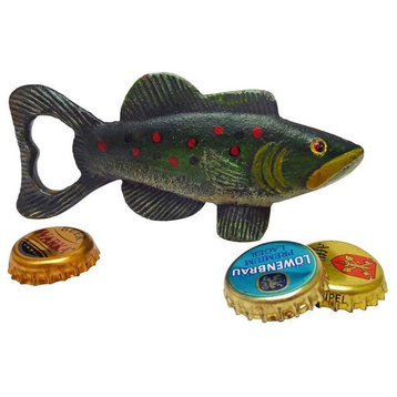 Trout Tales Cast Iron Bottle Opener: Set of Two