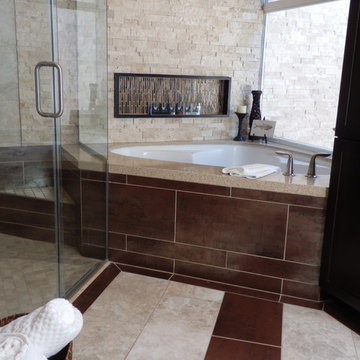 Contemporary Neutral Master Bathroom