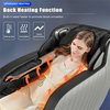 Koppla Black Faux Leather Zero Gravity Recliner 3D Programmable Massage Chair