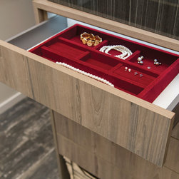 Wellborn Cabinet's Aspire Series - Regal Door Collection - Brilliant Door Collec - Closet Storage
