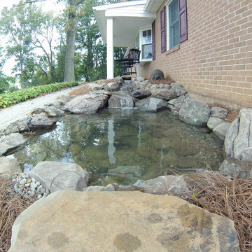 Front Yard Pond Install