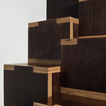 Village Loft Ship Ladder Stair Detail