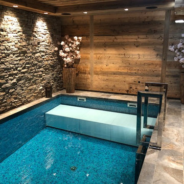 Piscine en mosaïque Bisazza Sequoia