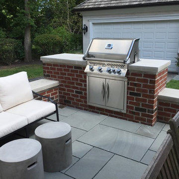 Raised Bluestone Terrace