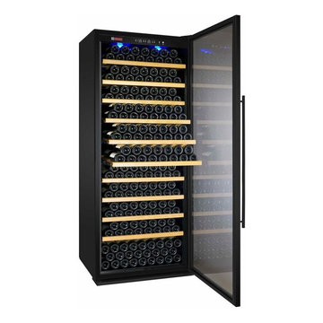 Allavino Vite Series 305 Bottle Single-Zone Wine Refrigerator - Black Door with