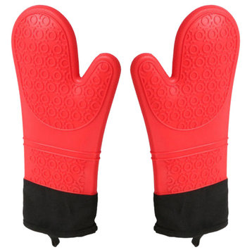 Stylish Heat Resistant Silicone Mitts