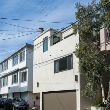 Sleek Hermosa Beach Exterior Renovation