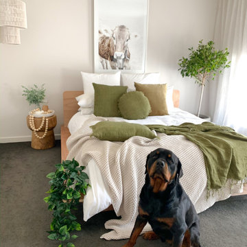 Olive Green Bedroom