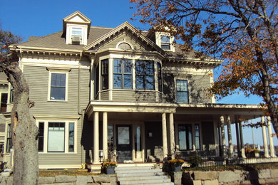Traditional exterior home idea in Boston